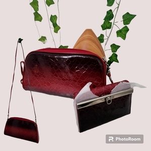 Red crossbody handbags 👜 ♥️